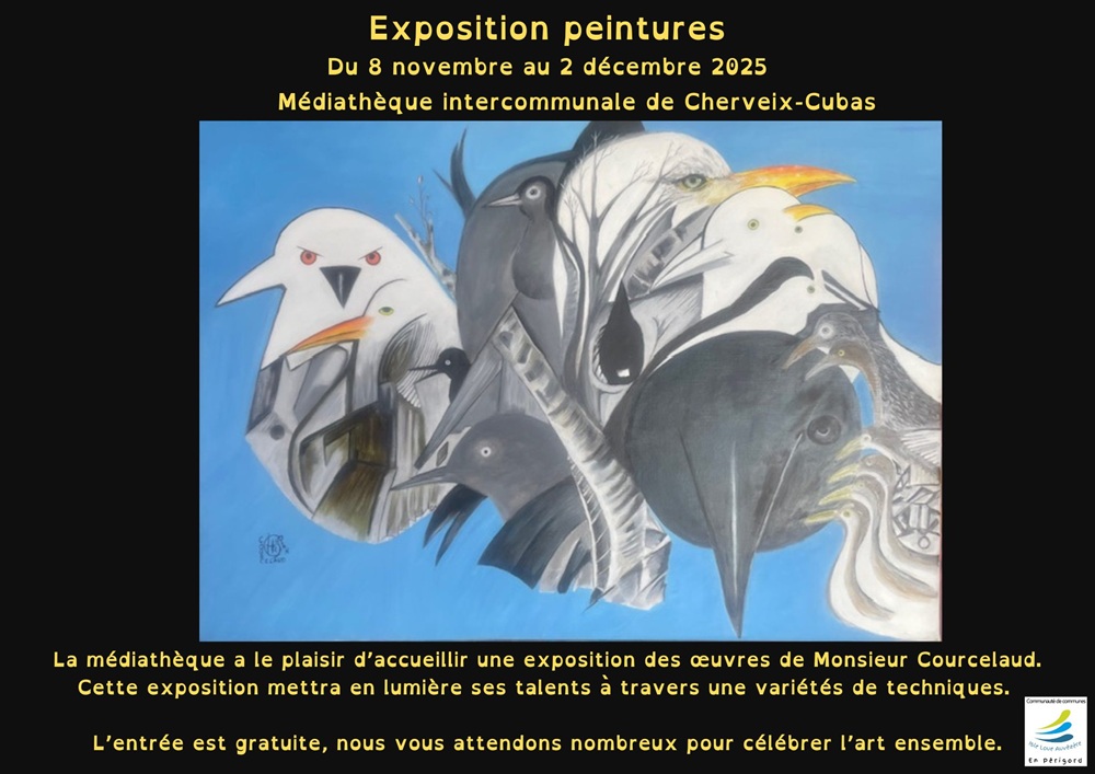 Exposition de peintures - Monsieur Courcelaud