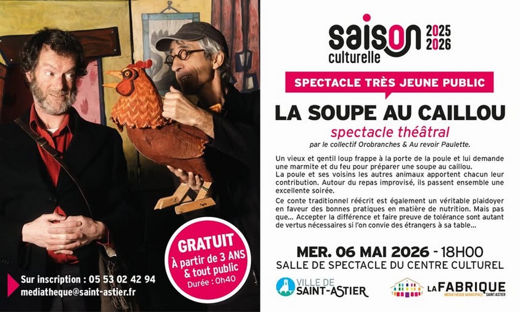 Spectacle théâtral "La Soupe au Caillou"