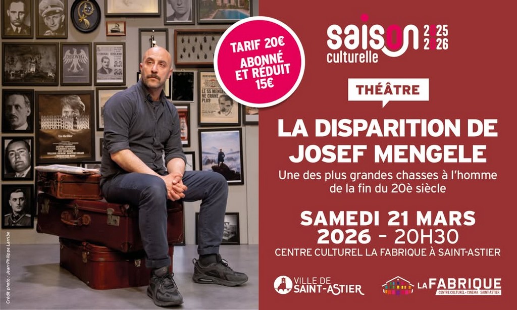 Théâtre "La disparition de Josef Mengele"