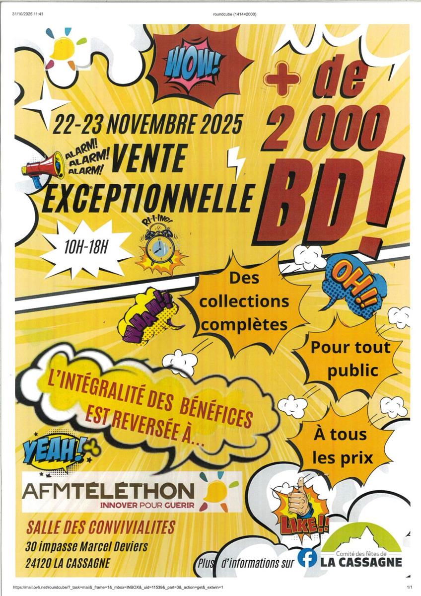 VENTE EXCEPTIONNELLE DE BANDES DESSINEES