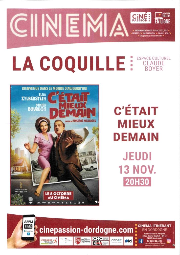 Séance de cinéma : C'était mieux demain