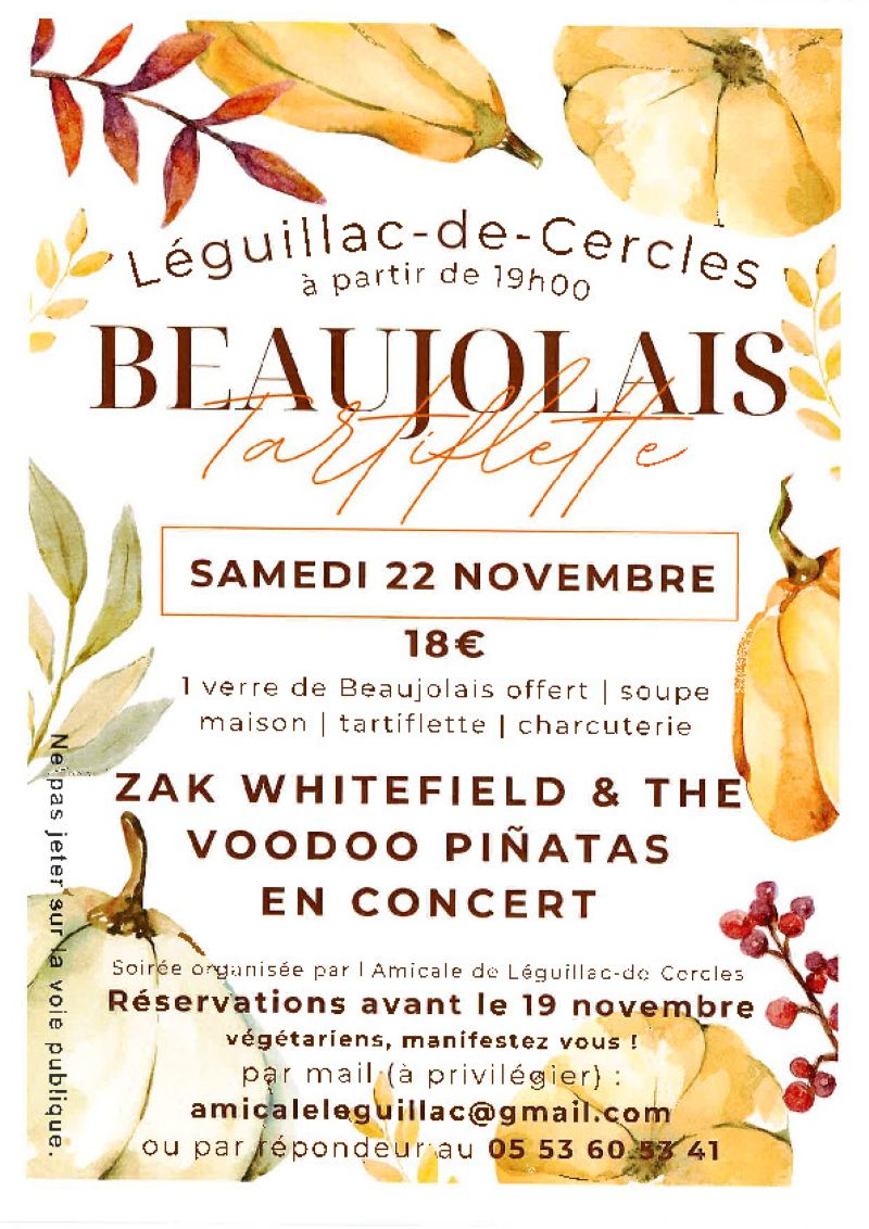Soirée Beaujolais