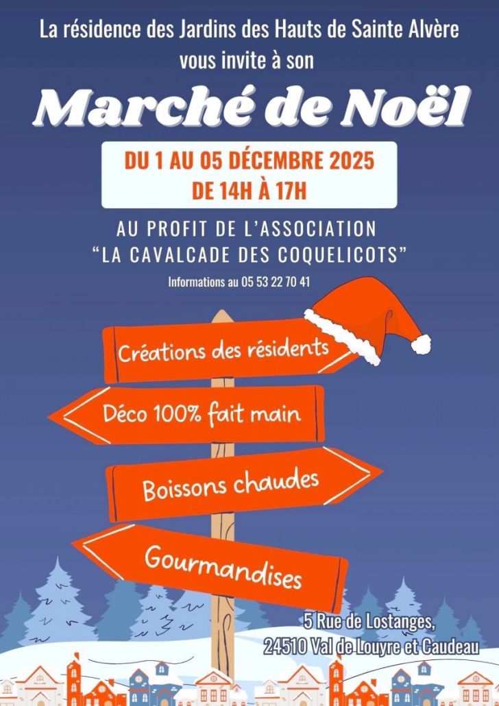 Marché de Noël 2025 de Sainte Alvère (24)