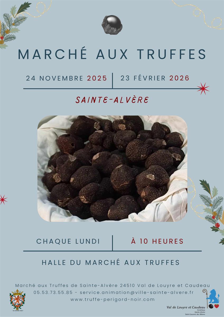 Marché aux Truffes de Sainte-Alvère
