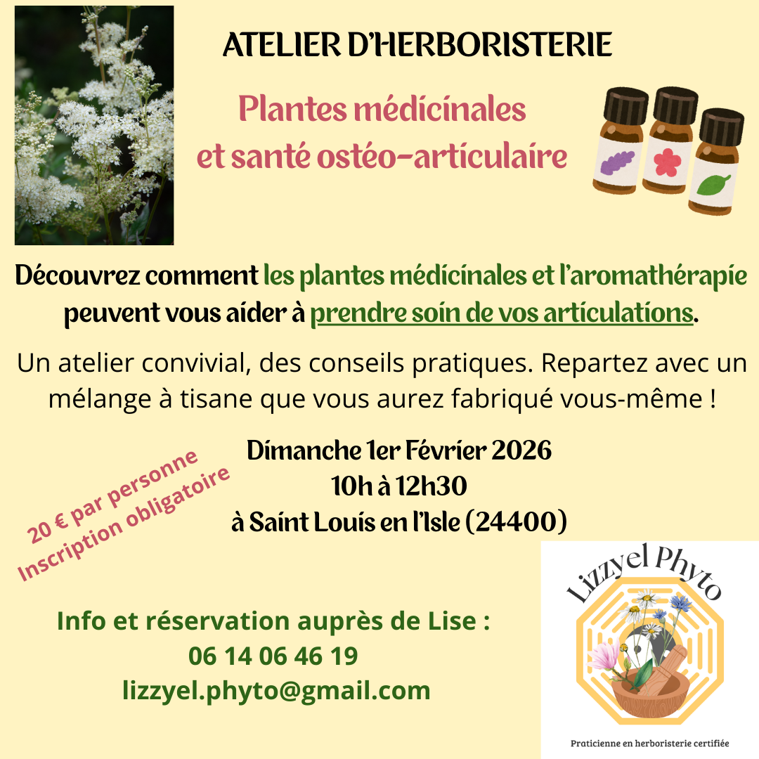 Atelier d’herboristerie