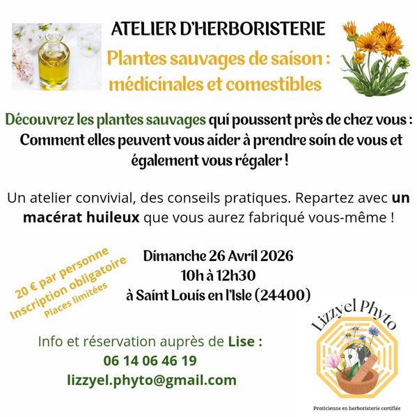 Atelier d’herboristerie