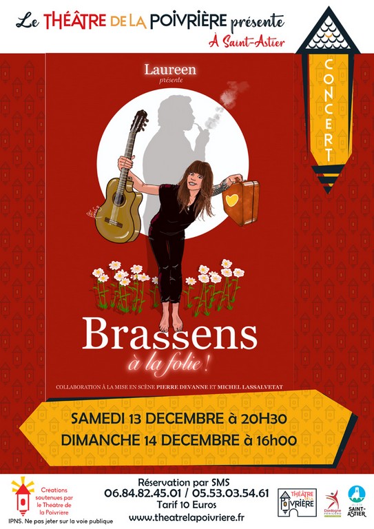 Concert-théâtre : "Brassens à la folie"