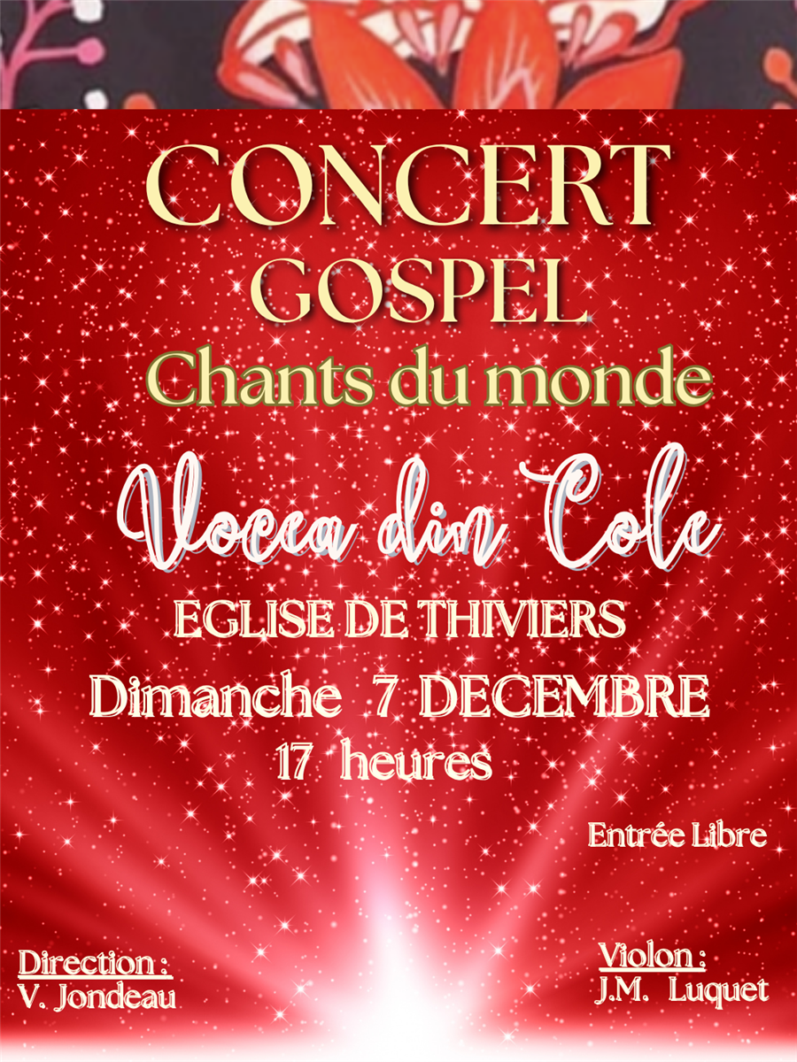 Concert chant du monde