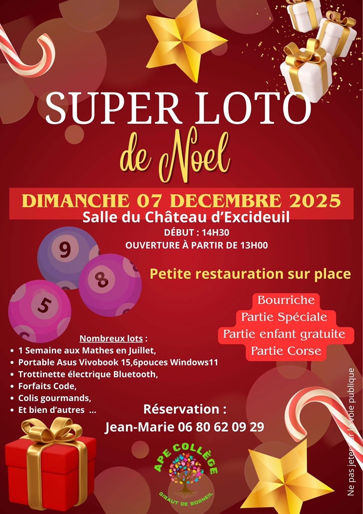 Super loto de Noël