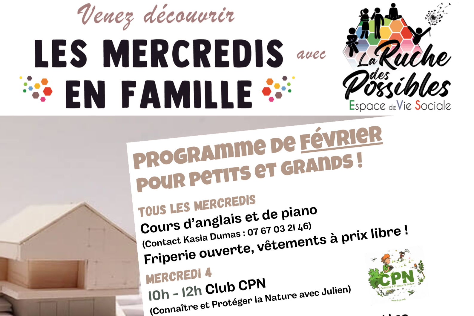 Mercredi en famille : Le club CPN (Connaître e ...