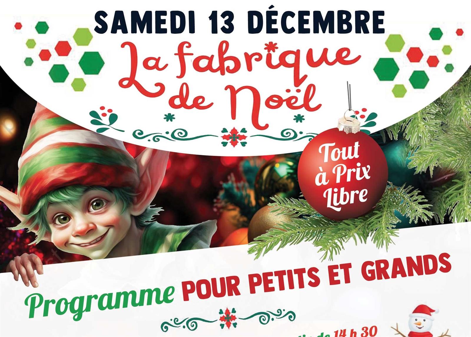La fabrique de Noël à l'Ecocentre