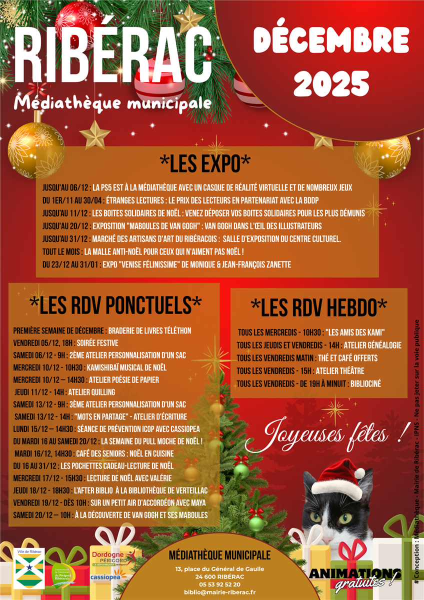 Lecture de Noël avec Valérie