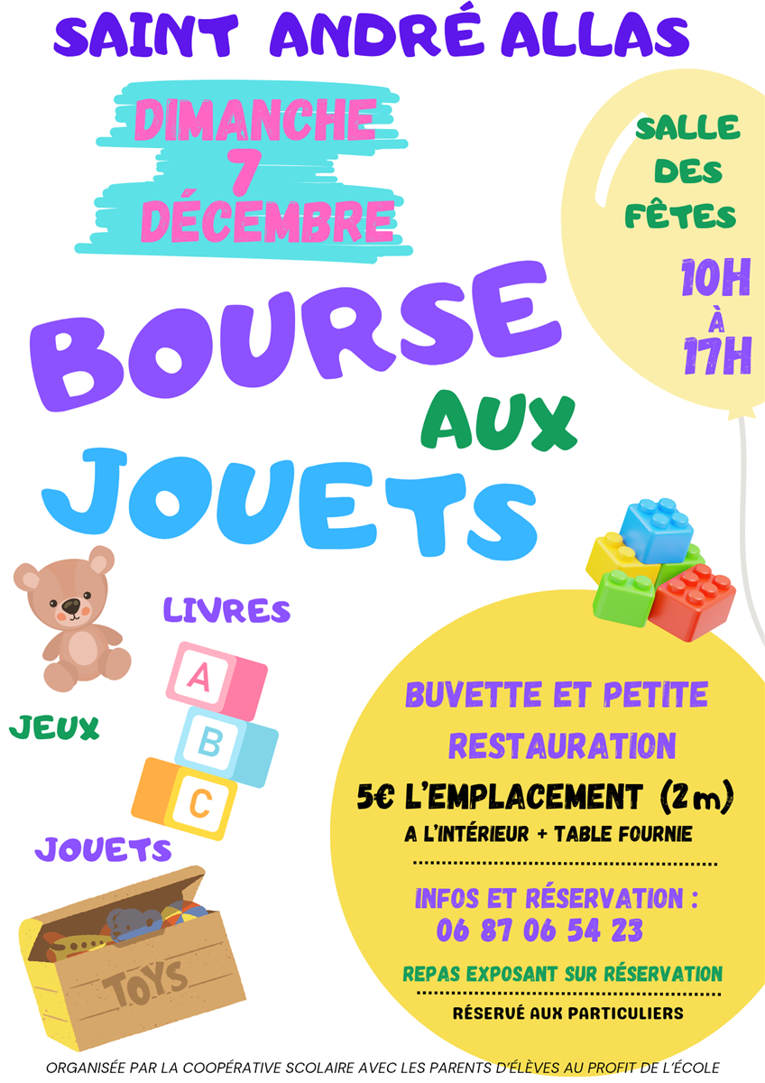 Bourse aux jouets