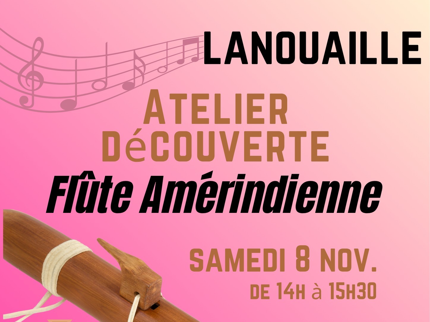 Atelier flûte amérindienne