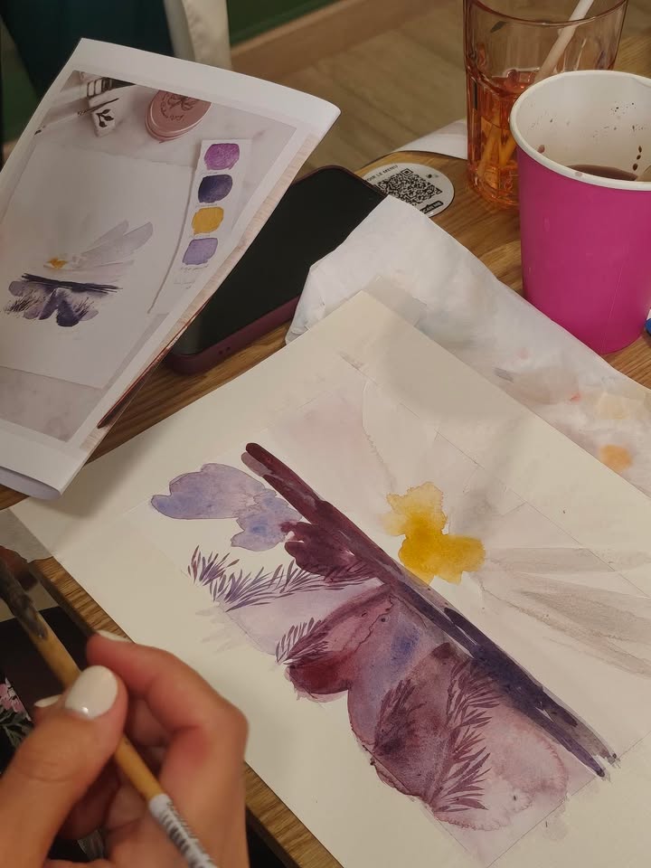 Atelier initiation aquarelle & brunch - Maison ...