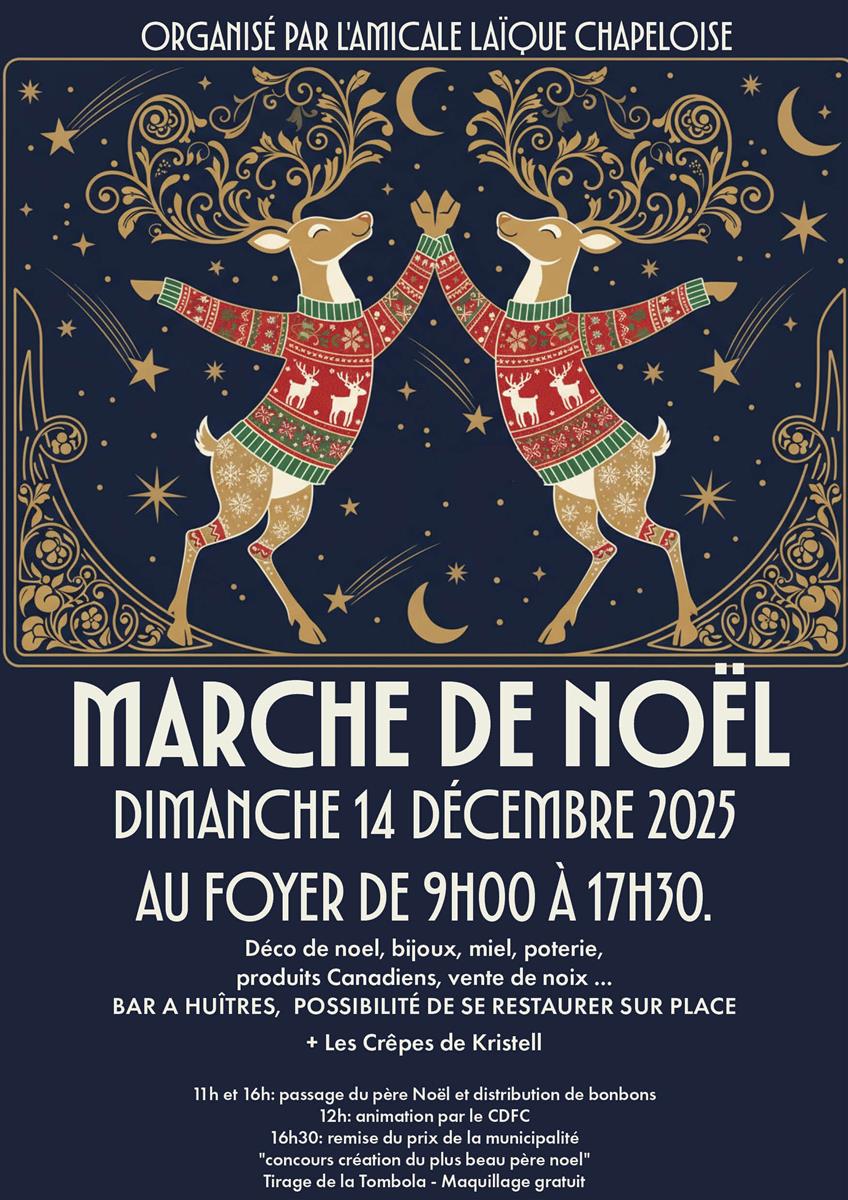 Marché de Noël de La Chapelle-Gonaguet