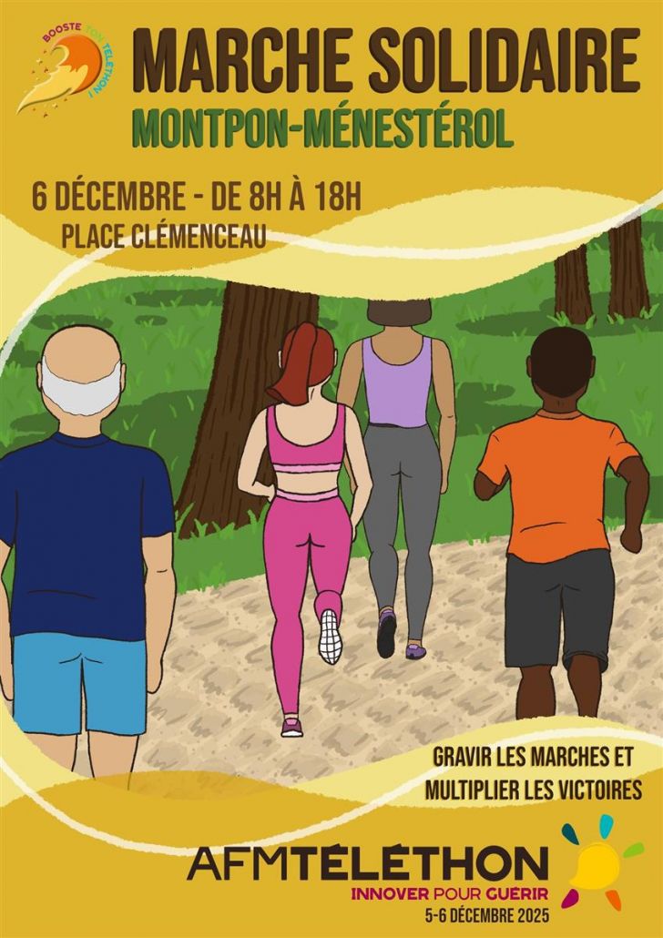 Marche solidaire pour le Téléthon
