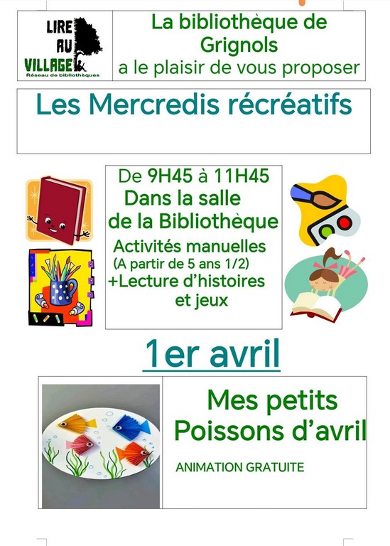 Mercredi récréatif
