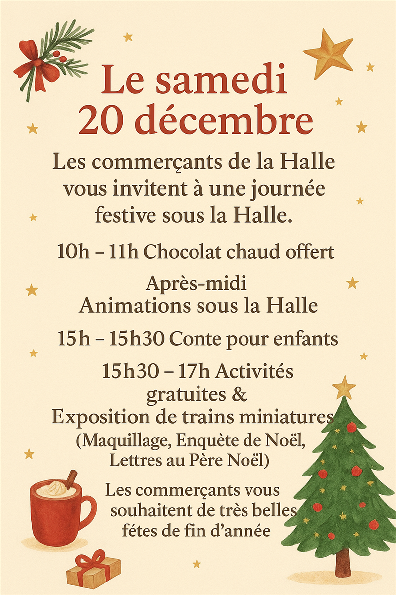 Journée festive autour de Noël