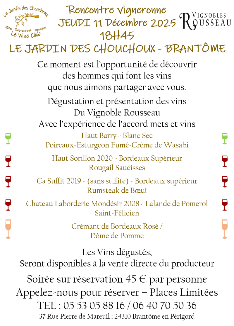 Rencontre vigneronne