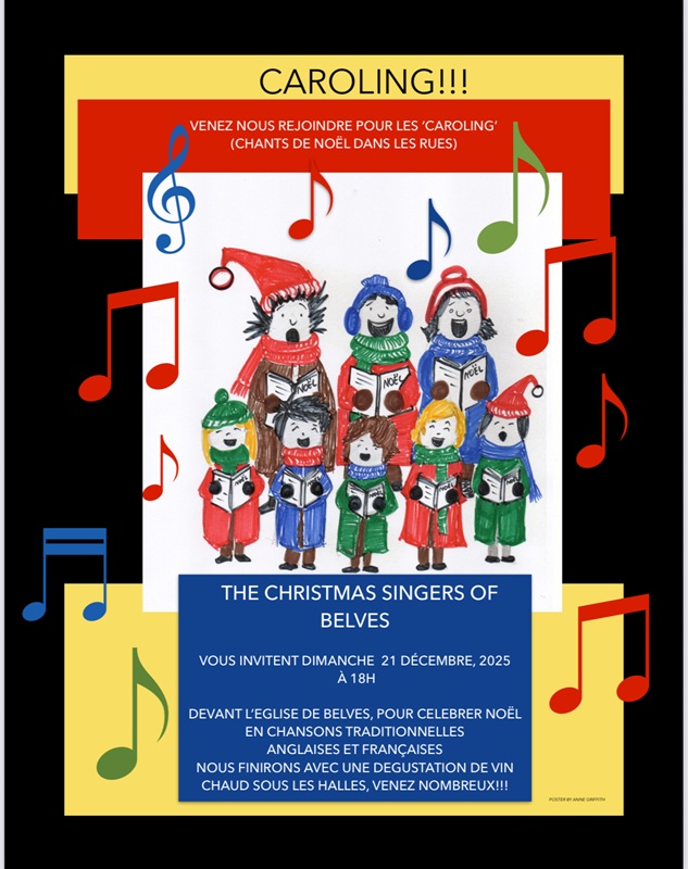 Caroling: les Christmas singers of Belvès chan ...