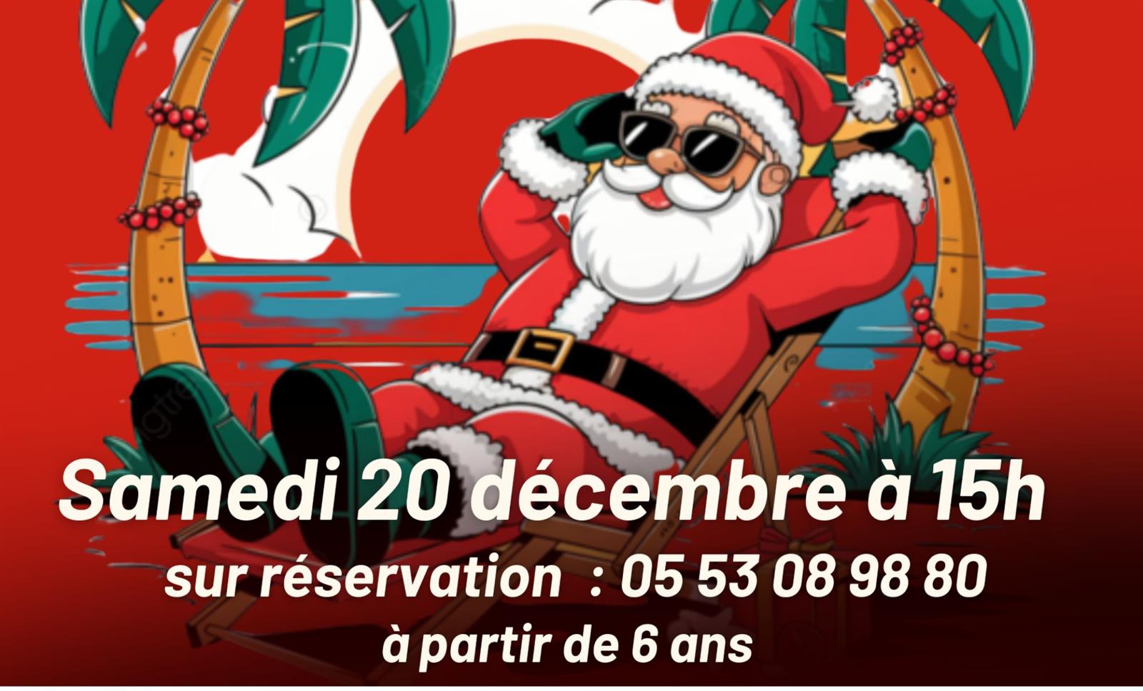 Spectacle « Les vacances du Père Noël » à la m ...