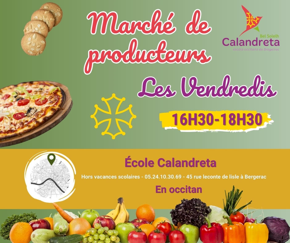 Mercat de productors - Marché de producteurs