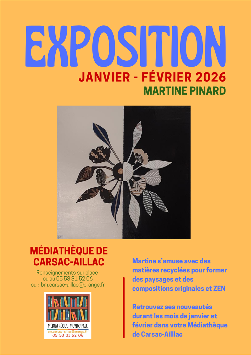 Exposition – Martine Pinard