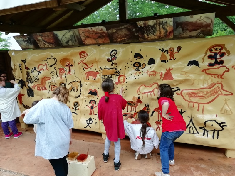 Tir au propulseur et ateliers peintures préhis ...