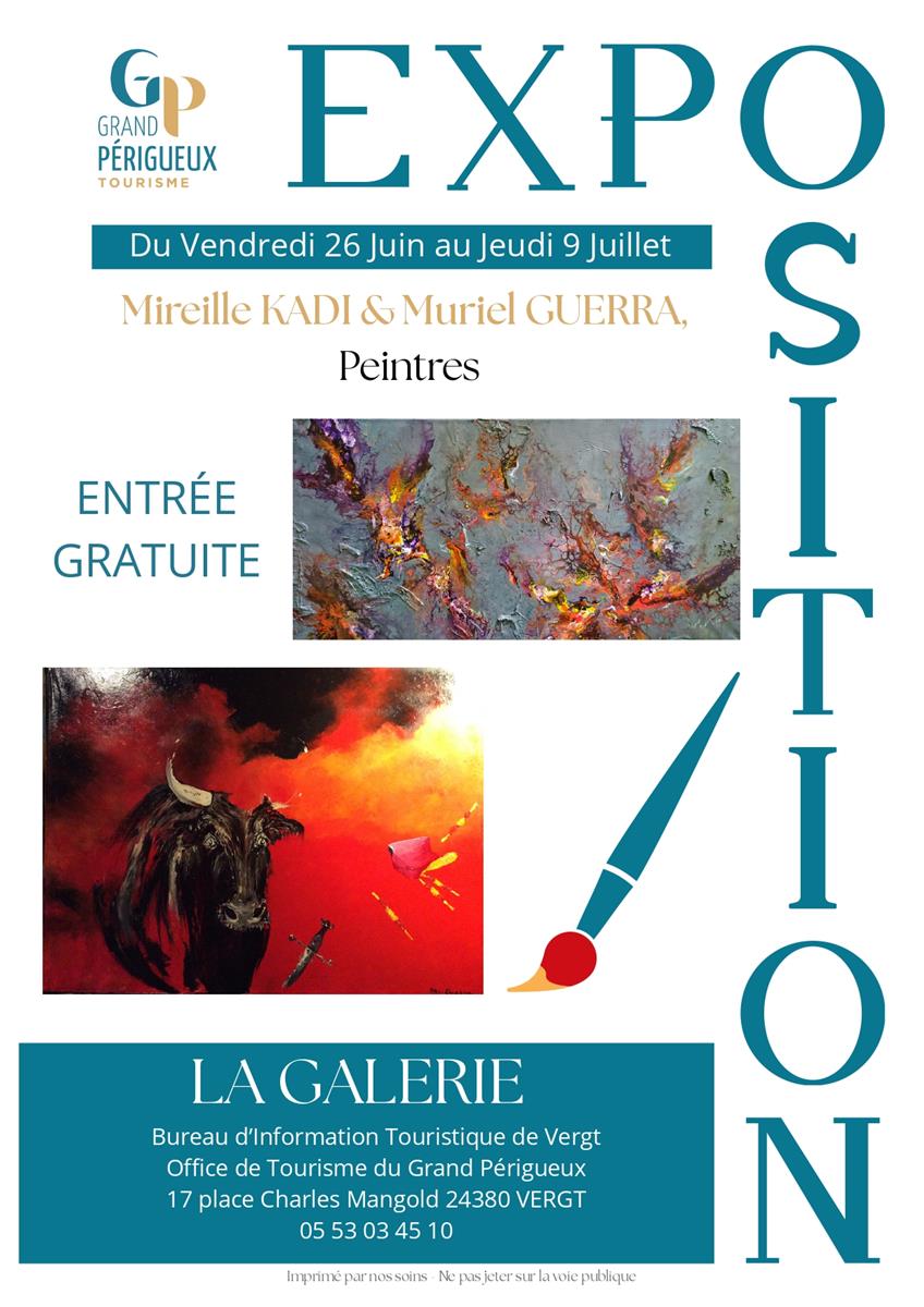 Exposition de Muriel GUERRA, Mireilme KADI