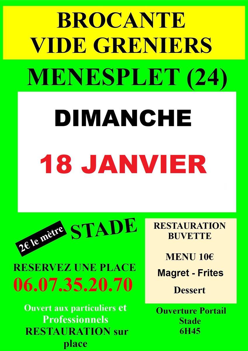 Brocante-vide-greniers du Football Club