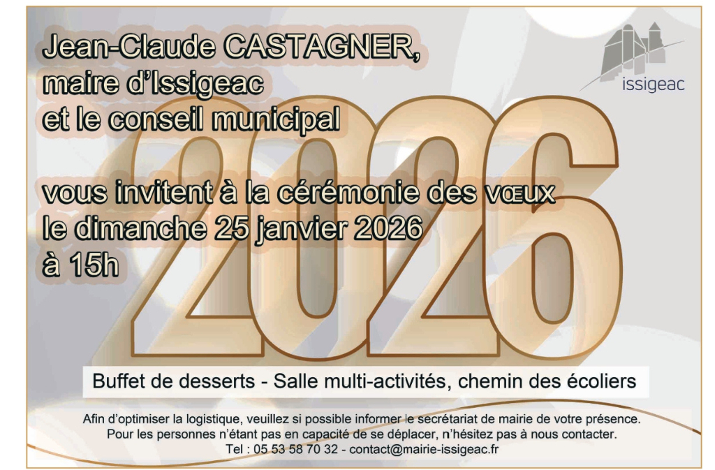 Les voeux de la municipalité