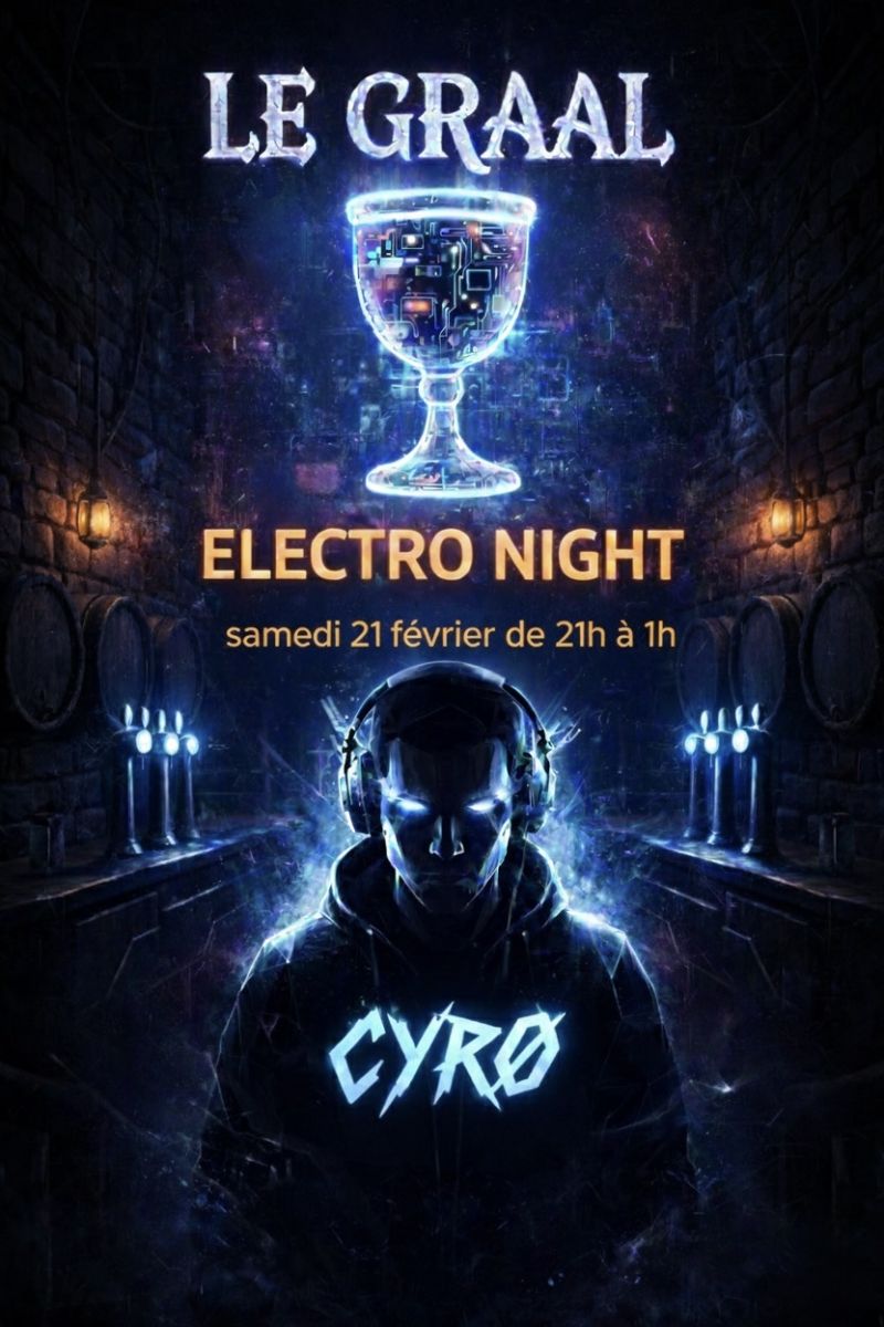 Soirée ELECTRO au Graal - CIRØ