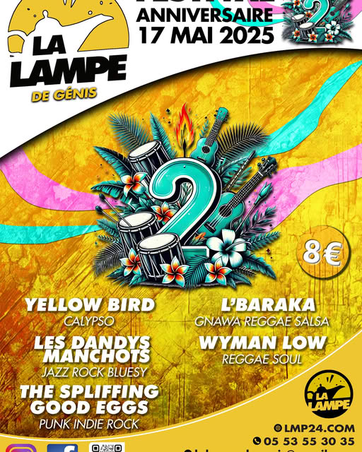 Anniversaire du tiers lieu La Lampe - concerts ...