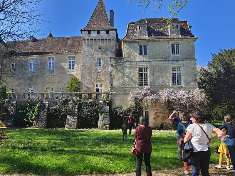Visite commentée des extérieurs du château