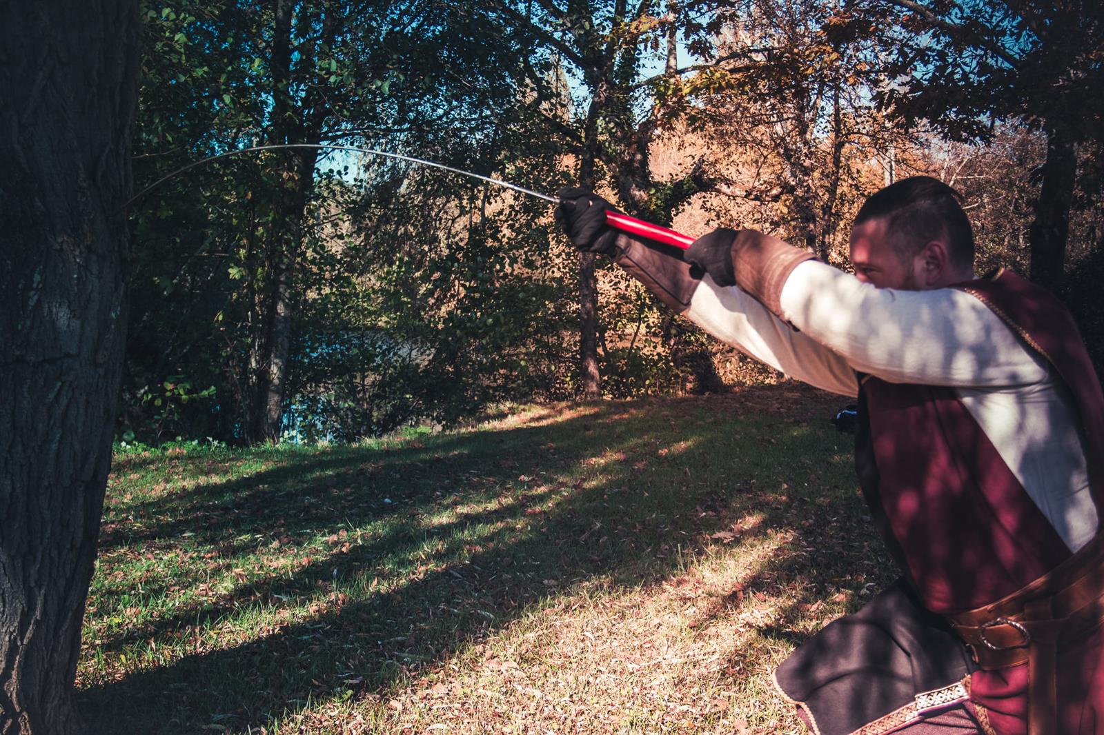 Saynètes d'escrime et initiation en tenue d'époque