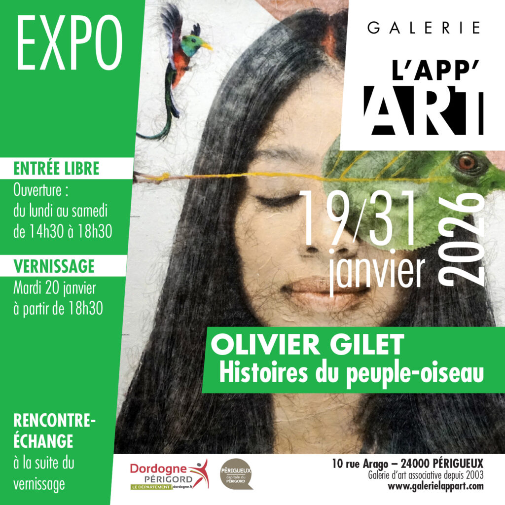 Exposition "Histoires du peuple-oiseau" de Oli ...