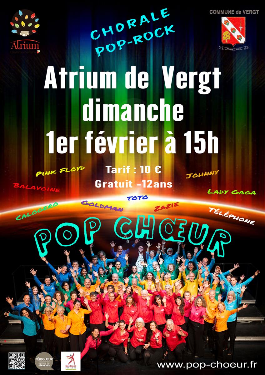 Chorale Pop-Rock - Atrium de Vergt