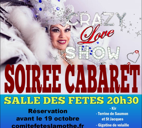 Soirée cabaret – repas spectacle spécial 90 ans