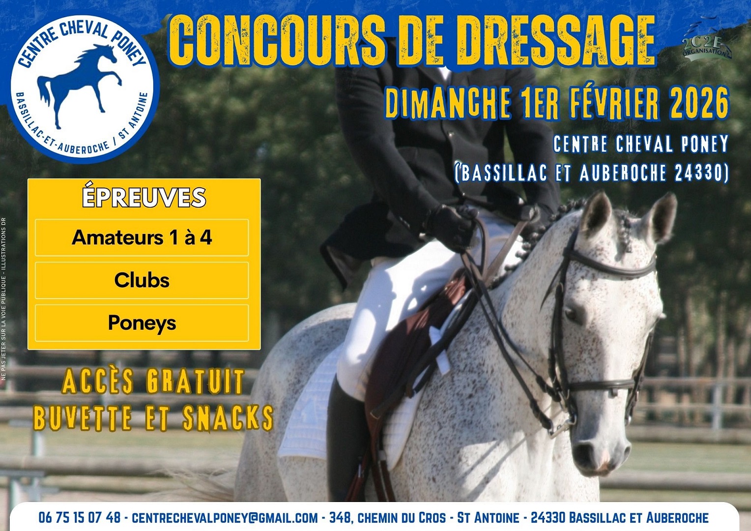 Concours de dressage
