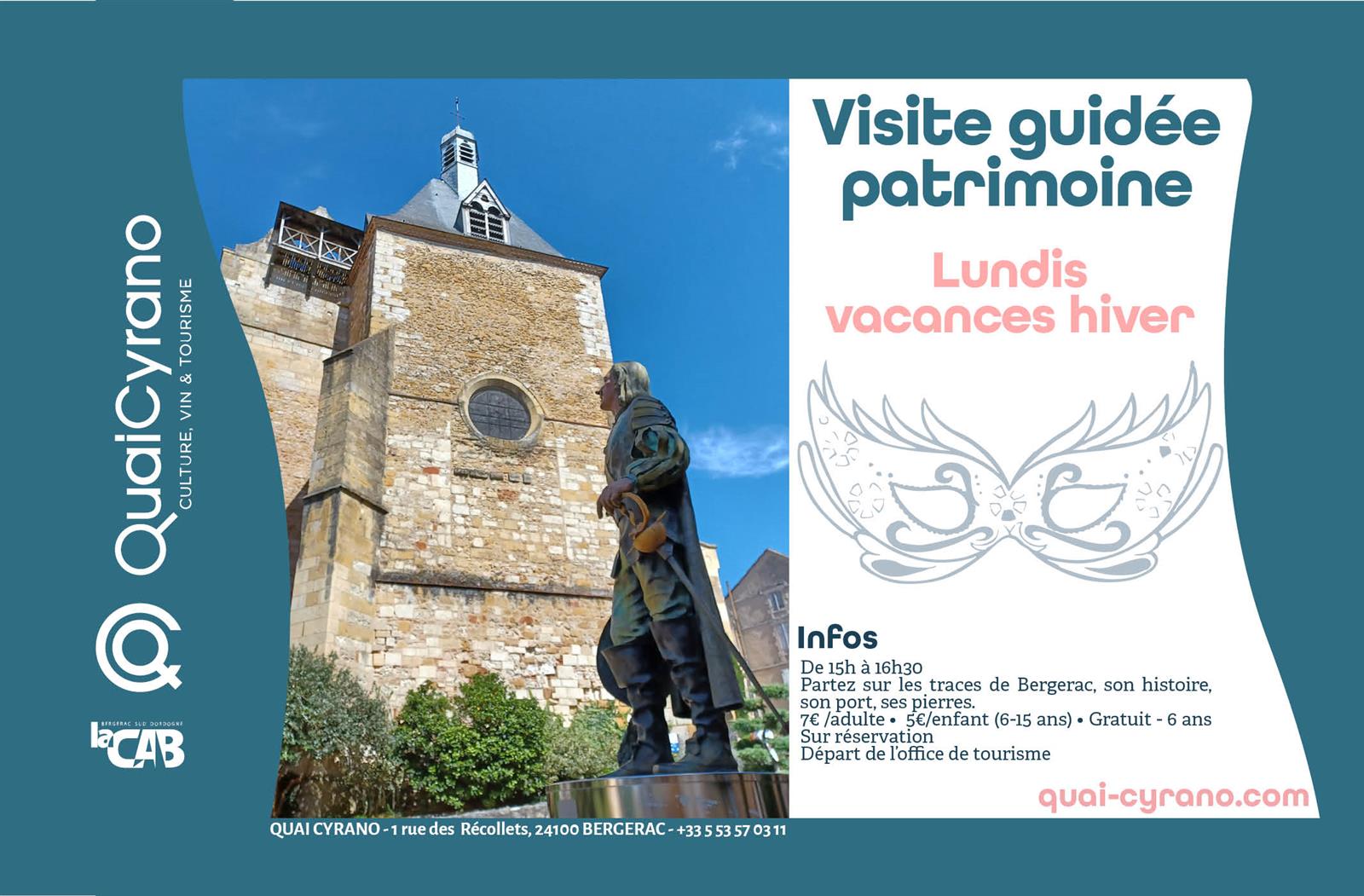 Visite guidée patrimoine de Bergerac