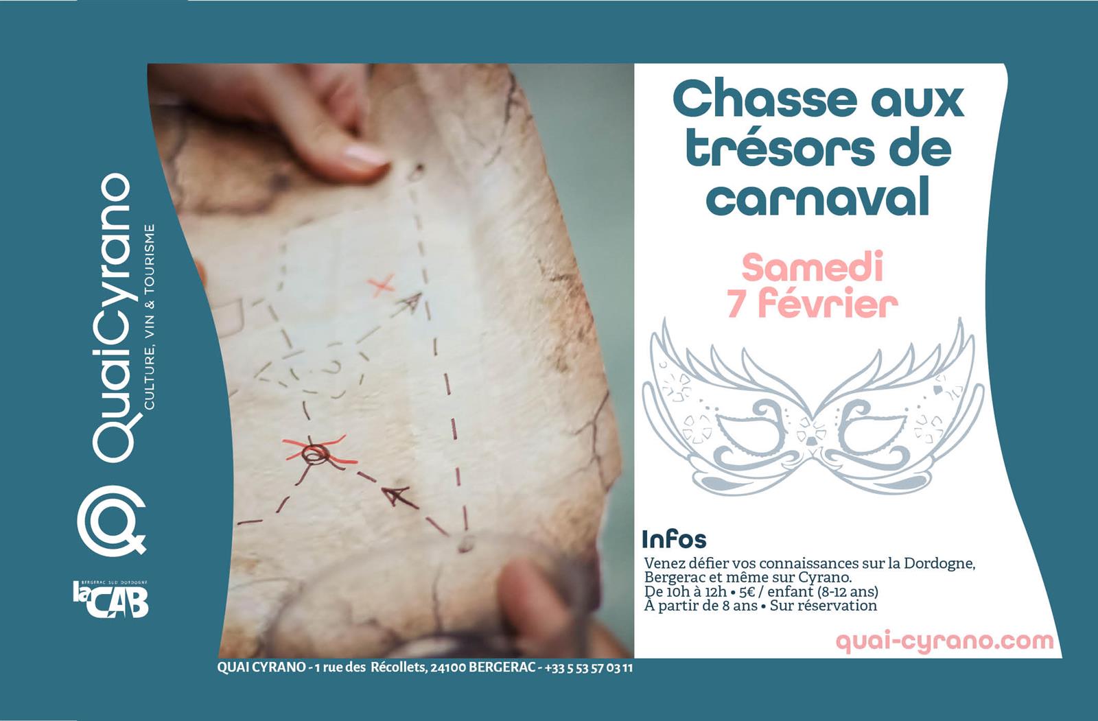 Chasse aux trésors de carnaval