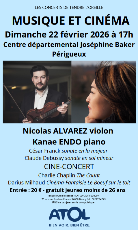 LES CONCERTS DE TENDRE L’OREILLE - Musique et  ...