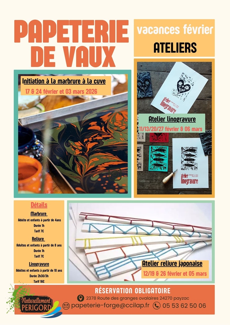 Atelier marbrure à la cuve