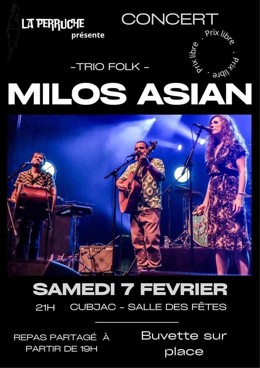 Concert Milos Asian