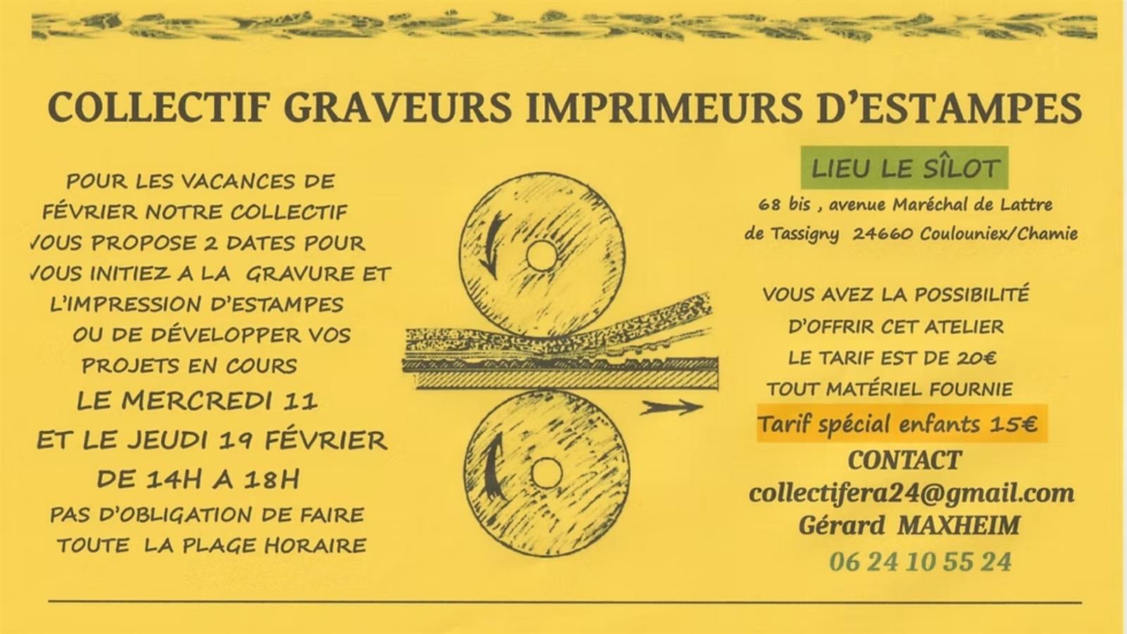Initiation à la gravure et à l'impression d'es ...
