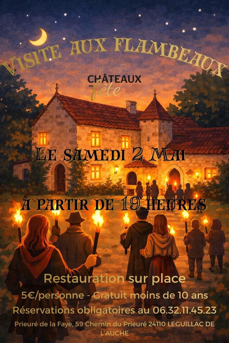 Visite aux flambeaux - Châteaux en Fête