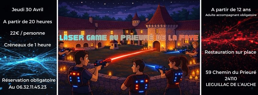 Laser game à La Faye - Châteaux en Fête