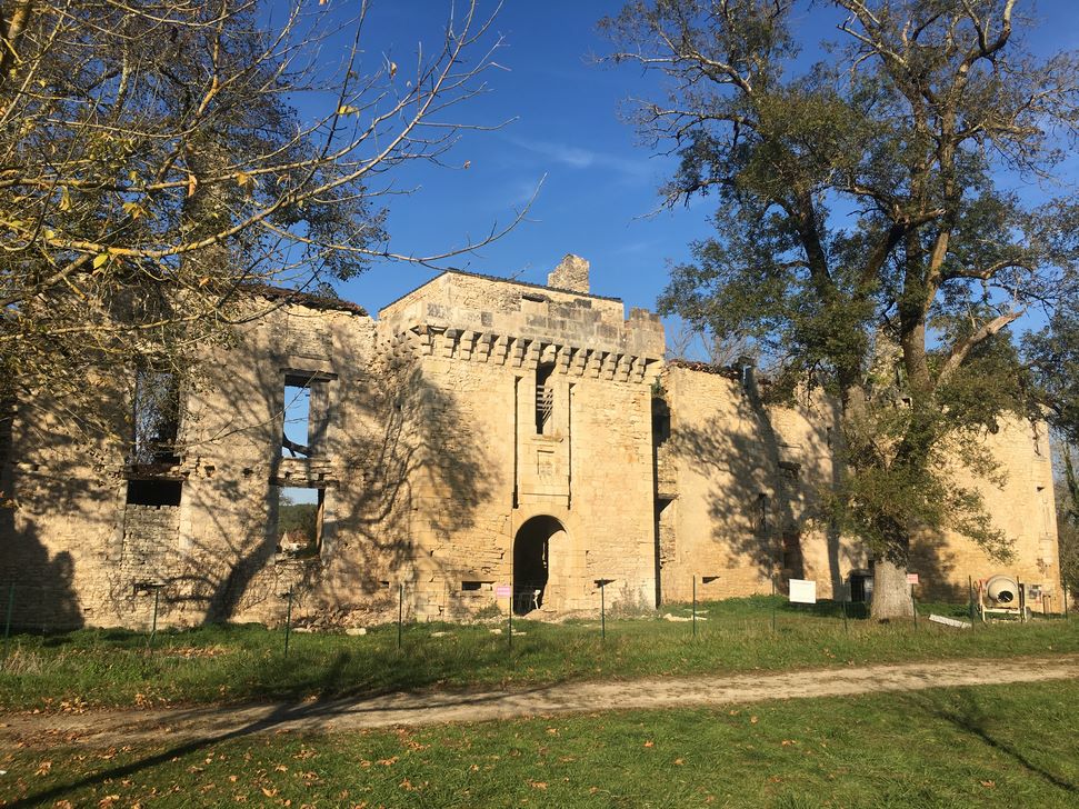 Animation médiévale avec l'installation d'un c ...