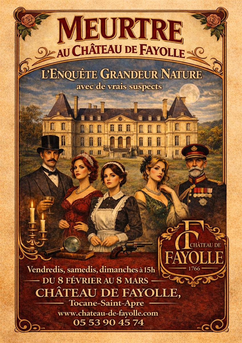 Meurtre au château de Fayolle